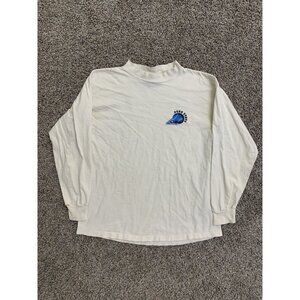 Vintage 90s Penn State Nittany Lions Shirt L Softball Single Stitched Distressed